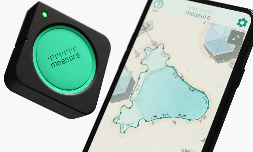 See your measurements in context, with ‘Edit Background’